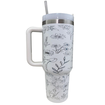 Copo Kepper 1200ml - Floral