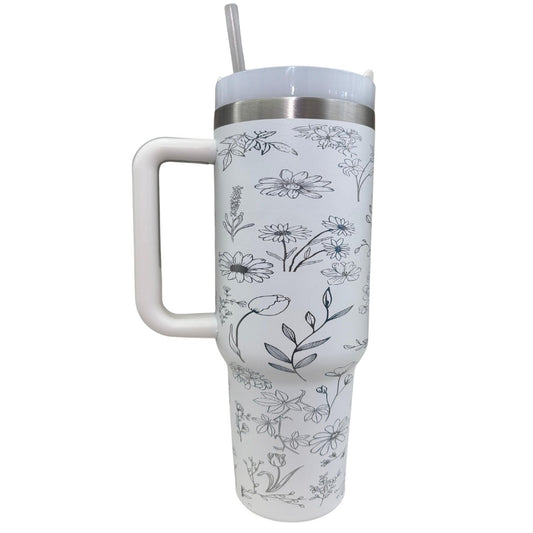Copo Kepper 1200ml - Floral