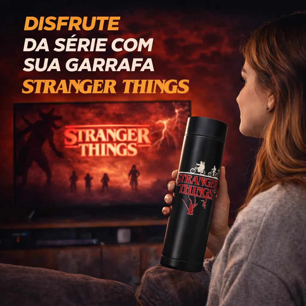 Garrafa Nix 500ml - Stranger Things | Noite em Hawkins