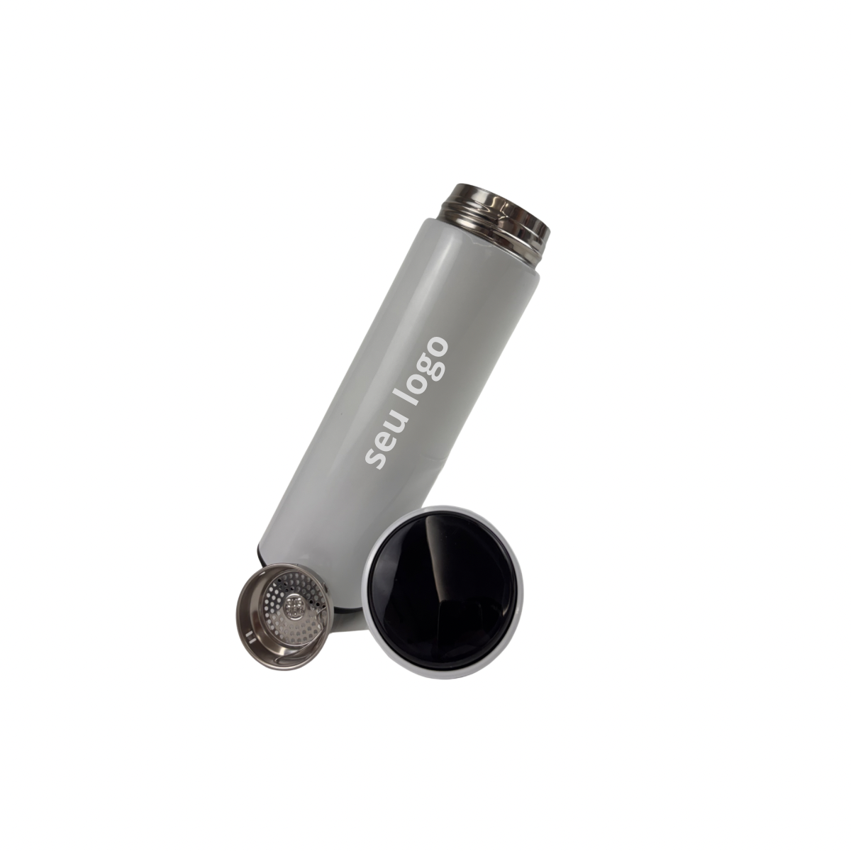 Garrafa Térmica Nix 500ml - Branca | Monte a sua My Way