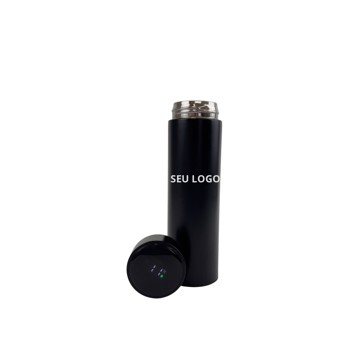 Garrafa Térmica Nix 500ml - Preta | Monte a sua My Way